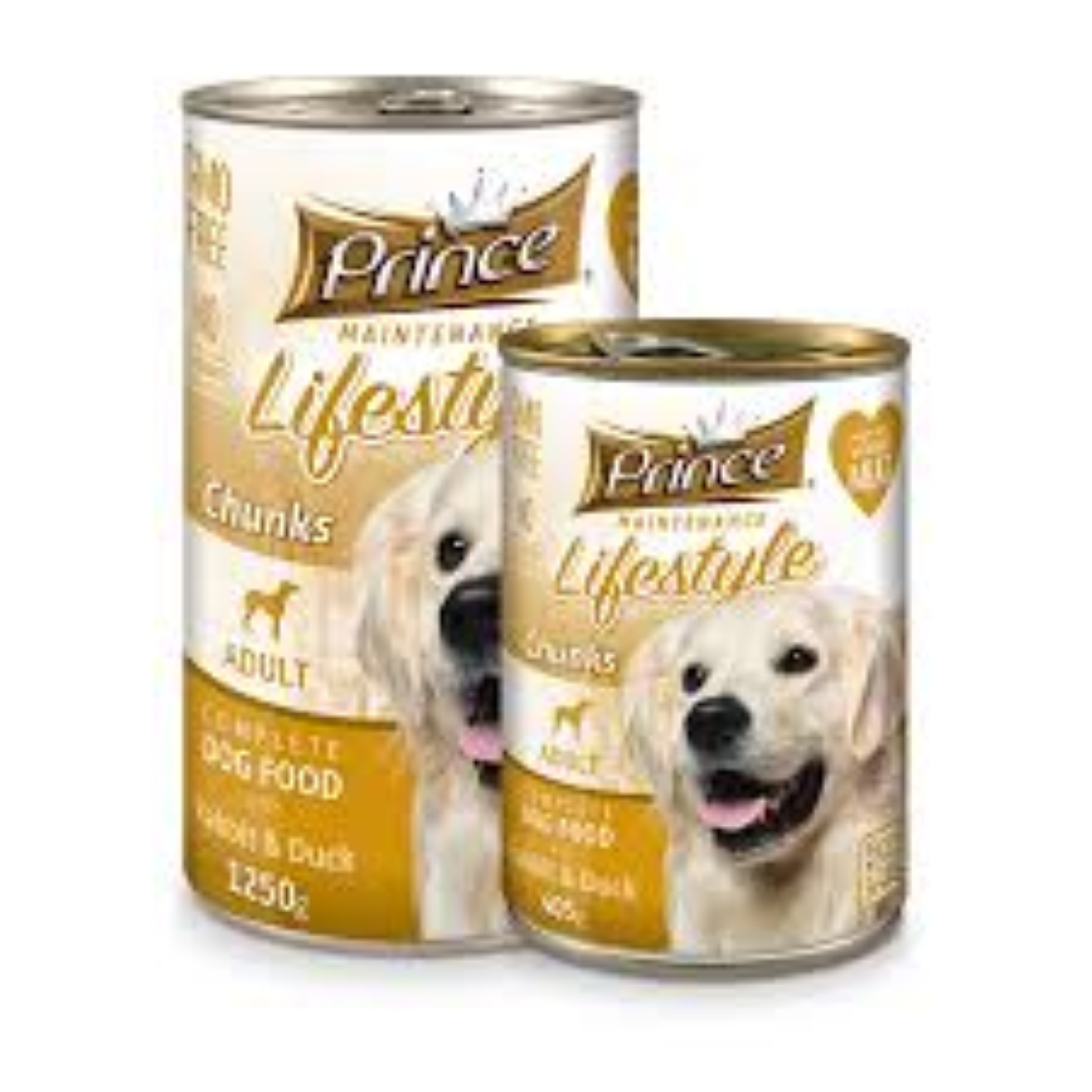 PRINCE DOG FOOD 415G RABBIT N DUCK